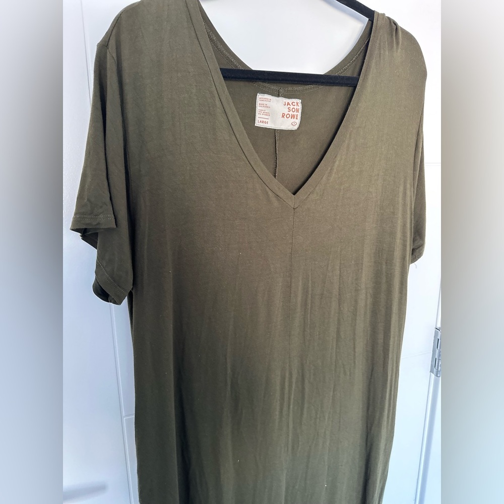 Jackson Rowe Green Jersy Onesie Jumpsuit - Picture 4 of 8